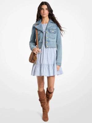 Krótka kurtka z denimu Michael Kors