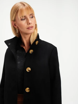 Krótka kurtka z wysokim kołnierzem Top Secret