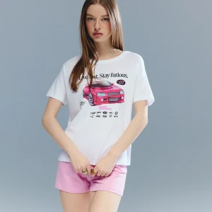 Krótka piżama piżama z motywem Fast & Furious House