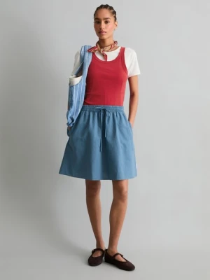 Krótka spódnica w kształcie litery A Marc O'Polo