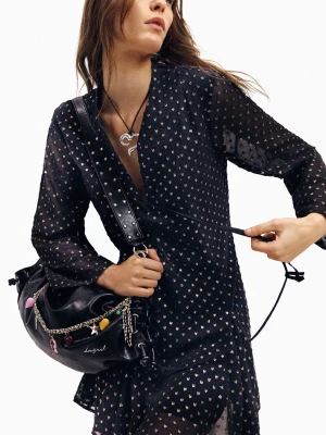 Krótka sukienka plumeti Desigual