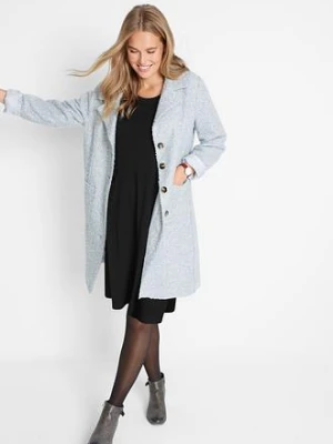 Krótka sukienka T-shirtowa z materiału Punto di Roma bonprix