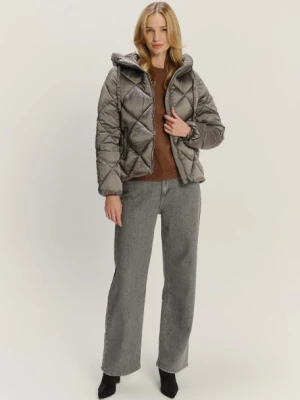 Krótka szara kurtka Greenpoint