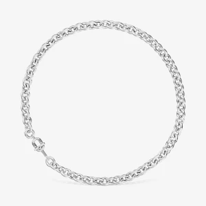 Krótki, 45-Centymetrowy Srebrny Naszyjnik Tous Manifesto - Tous