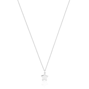 Krótki Naszyjnik Ze Srebra Z Gwiazdką Tous Motifs - Tous Rozmiar