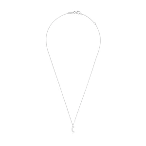 Krótki Naszyjnik Ze Srebra Z Księżycem Tous Motifs - Tous