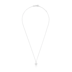 Krótki Naszyjnik Ze Srebra Z Kwiatem Tous Motifs - Tous