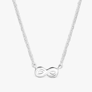Krótki Naszyjnik Ze Srebra Z Motywem Nieskończoności Tous Motifs - Tous