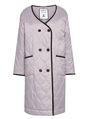 Krótki płaszcz Barbour liliowy
