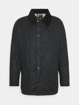 Krótki płaszcz Barbour granatowy