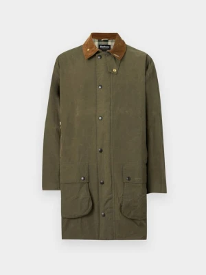 Krótki płaszcz Barbour oliwkowy