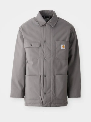 Krótki płaszcz Carhartt WIP szary