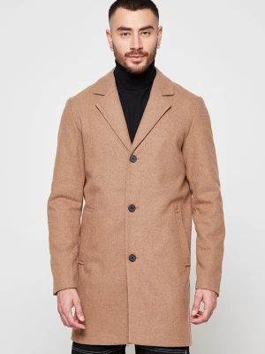 Krótki płaszcz Jack&Jones khaki