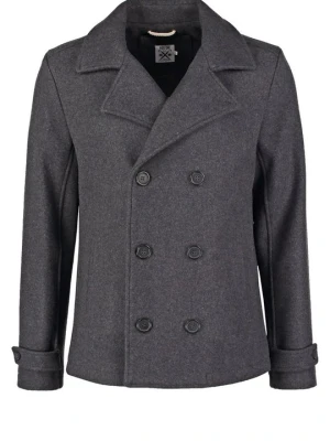 Krótki płaszcz Pier One By Zalando ciemnoszary