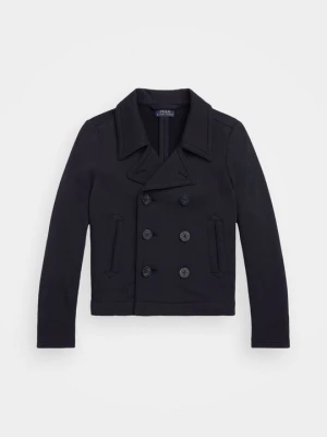 Krótki płaszcz Polo Ralph Lauren granatowy