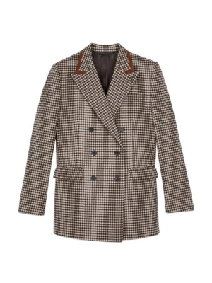 Krótki płaszcz The Kooples beżowy