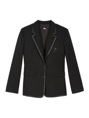Krótki płaszcz The Kooples czarny