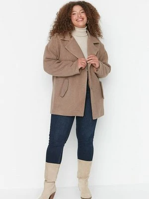 Krótki płaszcz Trendyol Curve