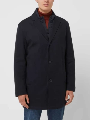 Krótki płaszcz z plisą zapinaną na zamek błyskawiczny – ‘Futurefex’ Pierre Cardin
