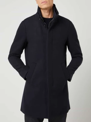 Krótki płaszcz z wyjmowaną plisą w kontrastowym kolorze model ‘Harvey’ Matinique