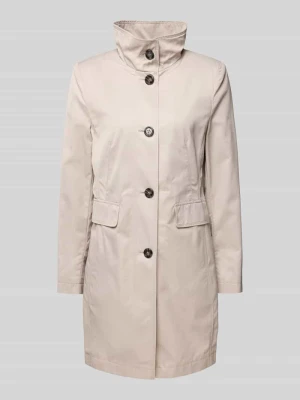Krótki płaszcz ze stójką i kieszeniami z patką Gil Bret