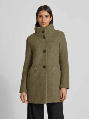 Krótki płaszcz ze stójką i wpuszczanymi kieszeniami Fuchs Schmitt