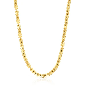 Krótki Stalowy Naszyjnik W Kolorze Złotym Z Motywami Misia Tous Carrusel - Tous Rozmiar