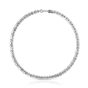 Krótki Stalowy Naszyjnik Z Motywami Misia Tous Carrusel - Tous Rozmiar