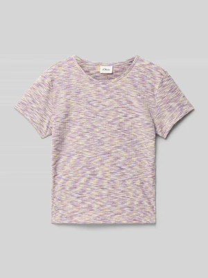 Krótki T-shirt z okrągłym dekoltem s.Oliver RED LABEL