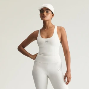 Krótki top adidas By Stella McCartney Joga Orbit Grey