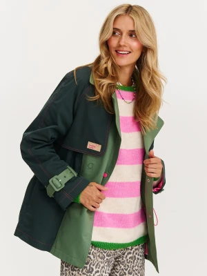 Krótki trencz Bubble Mint XS