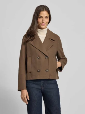 Krótki trencz z dwurzędową listwą guzikową model ‘VINCEMIA’ Vero Moda