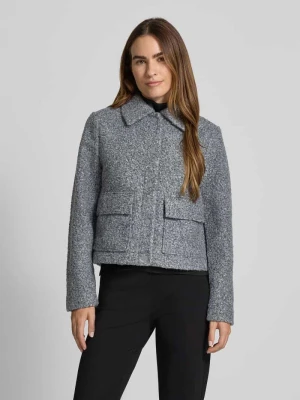 Krótki żakiet o kroju regular fit z fakturą s.Oliver BLACK LABEL