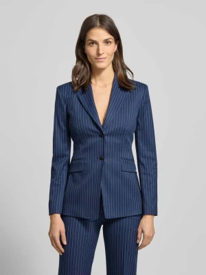 Krótki żakiet o kroju regular fit ze wzorem na całej powierzchni model ‘ASMALLA’ HUGO