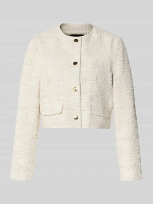 Krótki żakiet o pudełkowym kroju z dodatkiem bawełny s.Oliver BLACK LABEL