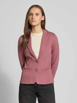 Krótki żakiet taliowany z mieszanki wiskozy model ‘POPTRASH’ Only