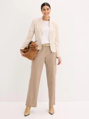 Krótki żakiet z kieszeniami z patkami bonprix