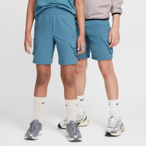Krótkie bojówki dla dużych dzieci Nike Sportswear City Utility - Niebieski