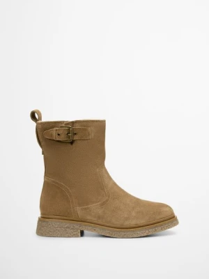 Krótkie buty z cholewką model Lotta Marc O'Polo