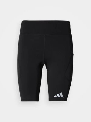Krótkie legginsy do biegania Adidas czarny