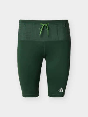 Krótkie spodenki sportowe Nike ciemnozielony