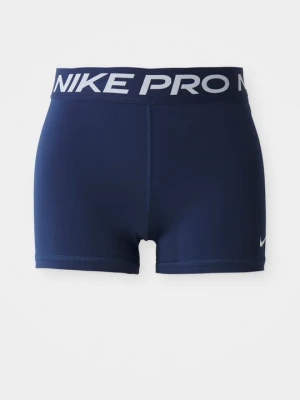 Krótkie legginsy do biegania Nike granatowy