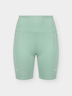 Krótkie legginsy do biegania Nike jasnozielony
