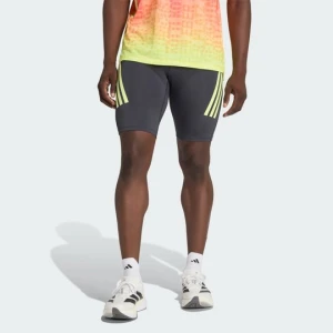 KRÓTKIE MĘSKIE LEGGINSY BMW BERLIN-MARATHON 2026 Adidas Night Grey
