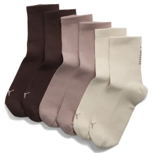 Krótkie skarpety PUMA Unisex (3 pary), Akcesoria, Beżowy,
