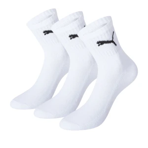 Krótkie skarpety PUMA Unisex 3 pary, Odzież, Biały,