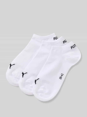 Krótkie skarpety z detalami z logo w zestawie 3 szt. Puma
