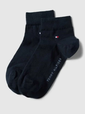 Krótkie skarpety z detalem z logo w zestawie 2 szt. model ‘2ER QUARTER’ Tommy Hilfiger