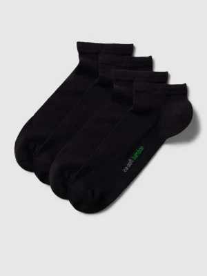 Krótkie skarpety z detalem z logo w zestawie 2 szt. model ‘bamboo’ CAMANO