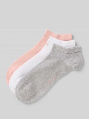 Krótkie skarpety z detalem z logo w zestawie 3 szt. CK Calvin Klein
